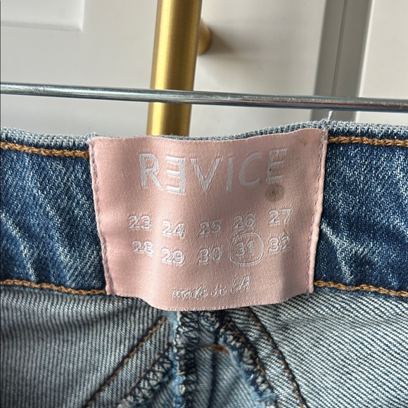 REVICE Star Patch Light Blue Denim Jeans - Picture 2 of 4
